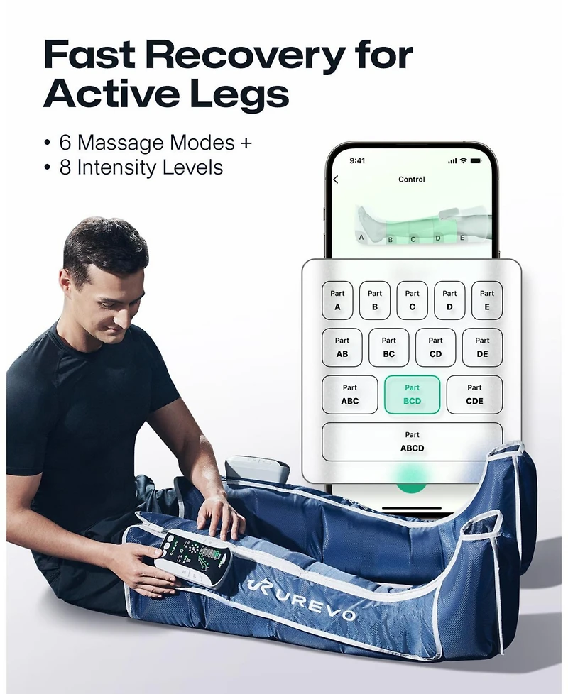 Urevo Ai-Powered Wireless Recovery Massager