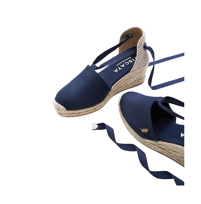 Escala Canvas Espadrille Wedges