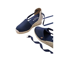 Escala Canvas Espadrille Wedges