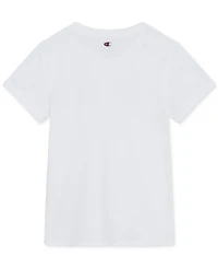 Champion Big Girls Logo Graphic Tie-Front T-Shirt