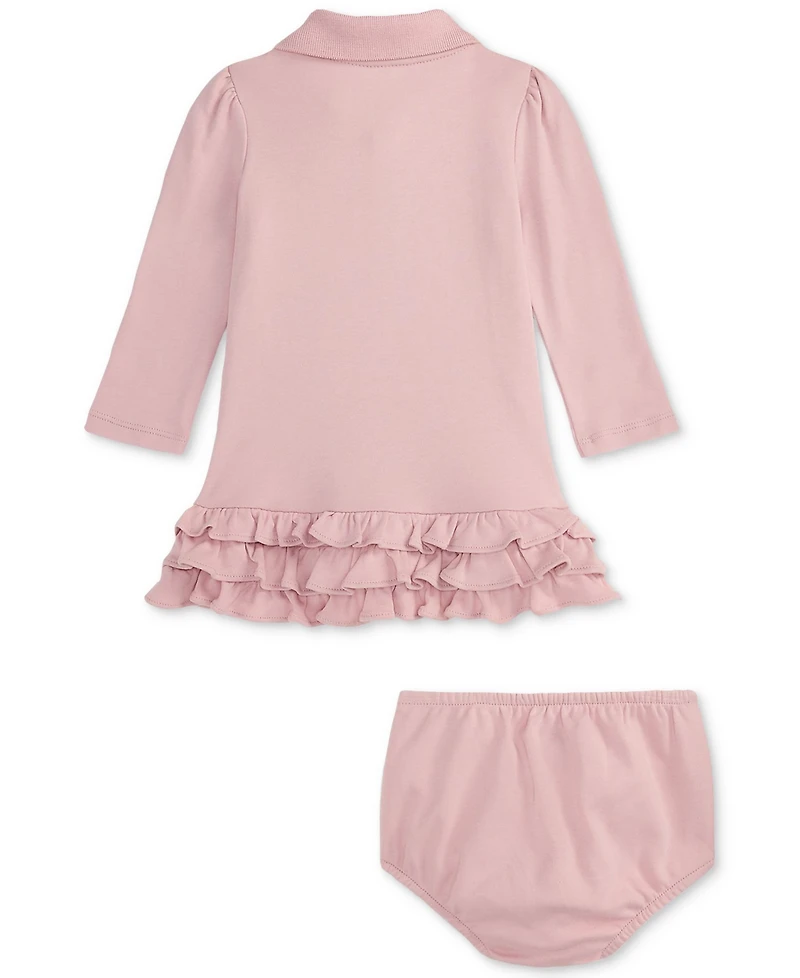 Polo Ralph Lauren Baby Girls Ruffled Dress