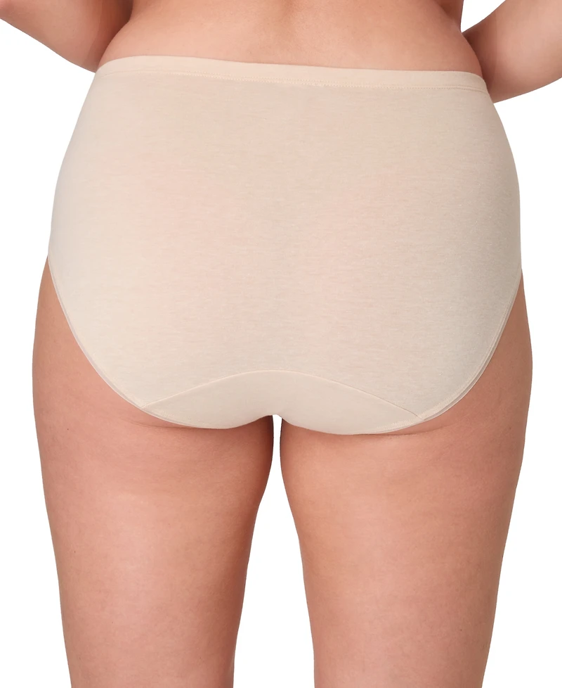 Bali Women's Lux Cotton Essentials Brief Underwear Dflebf