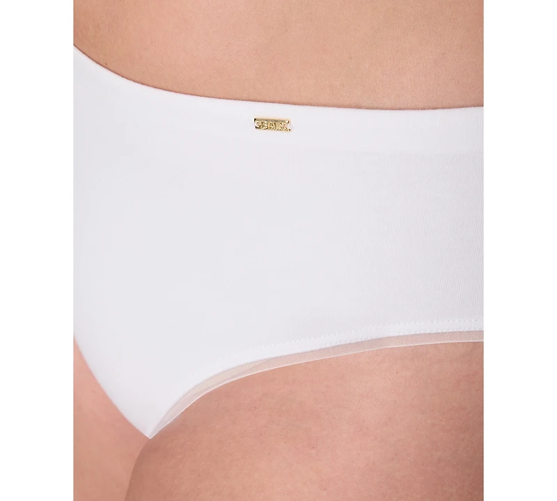 Bali Women's Lux Cotton Essentials High-Cut Underwear Dflehc