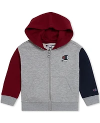 Champion Baby Boys 2-Piece Color Blocked Full Zip Fleece Hoodie and Joggers Set