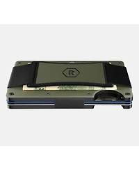 The Ridge Men's Ridge Wallet - Matte Olive - Money Clip