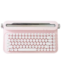 Yunzii Actto B305 Wireless Keyboard, Retro Bluetooth Aesthetic Typewriter Style Keyboard with Integrated Stand