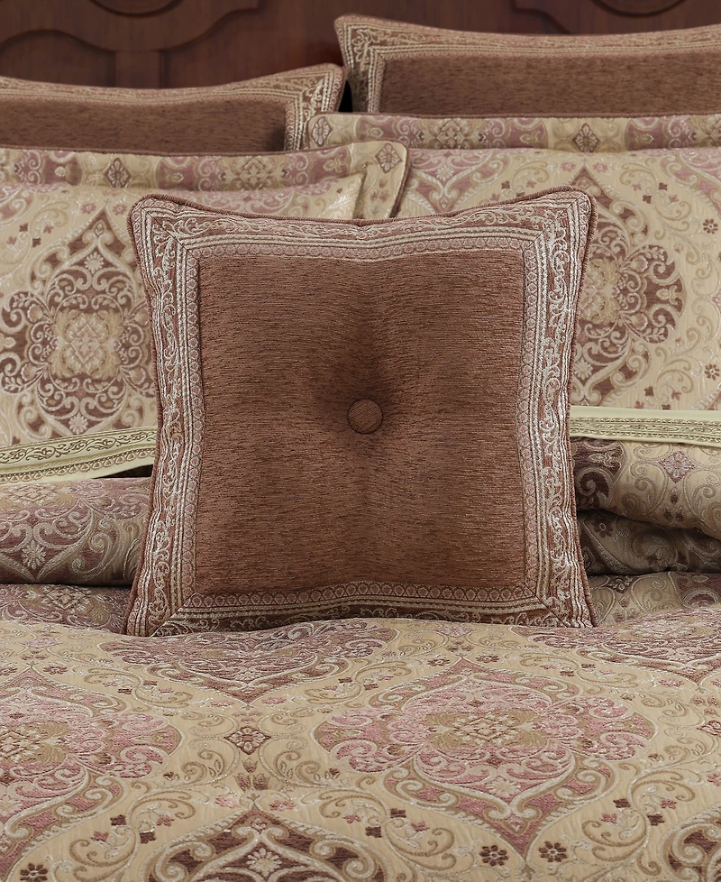 J Queen New York Weston Square Decorative Pillow, 18" x 18"