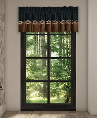 J Queen New York Baja Window Straight Valance, 18" x 88"