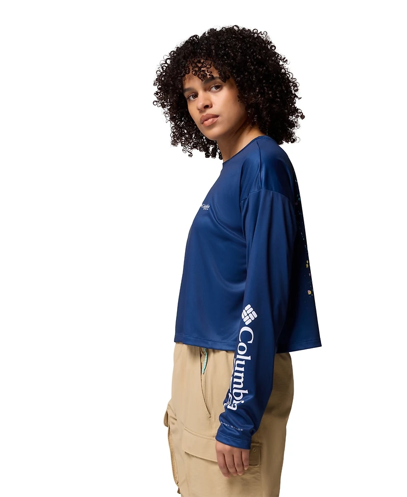Columbia Women's Tidal Light Pfg X Bentley Long Sleeve Top