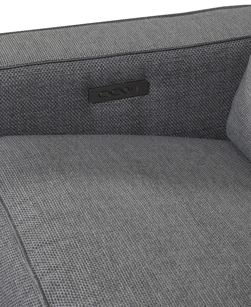 Miren -Pc. Fabric Sectional with Power Headrest Recliners