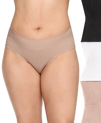 Warner's Women's 3-Pk. No Pinching Problems Hipster Underwear RU4403P