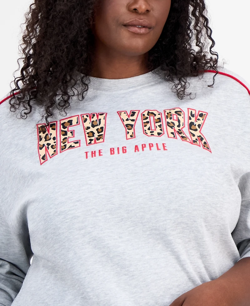 Rebellious One Plus New York Graphic Sweatshirt