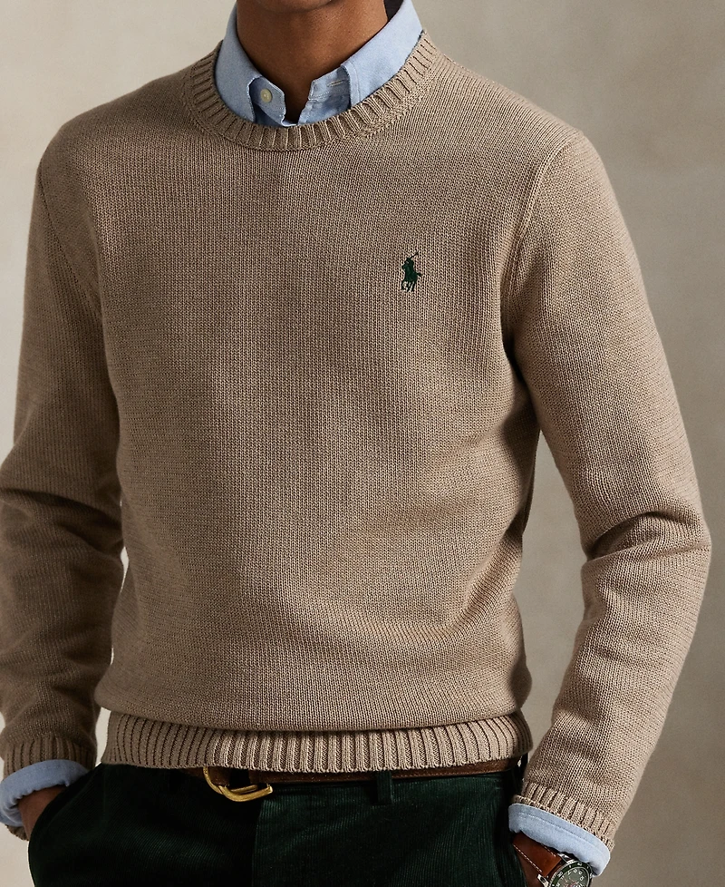 Polo Ralph Lauren Men's Cotton Crewneck Sweater