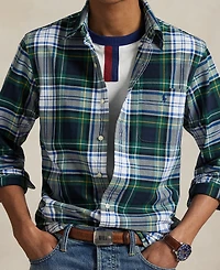 Polo Ralph Lauren Men's Classic-Fit Plaid Oxford Shirt