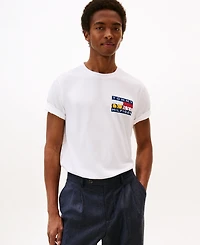 Tommy Hilfiger Men's Color Flag Graphic T-Shirt