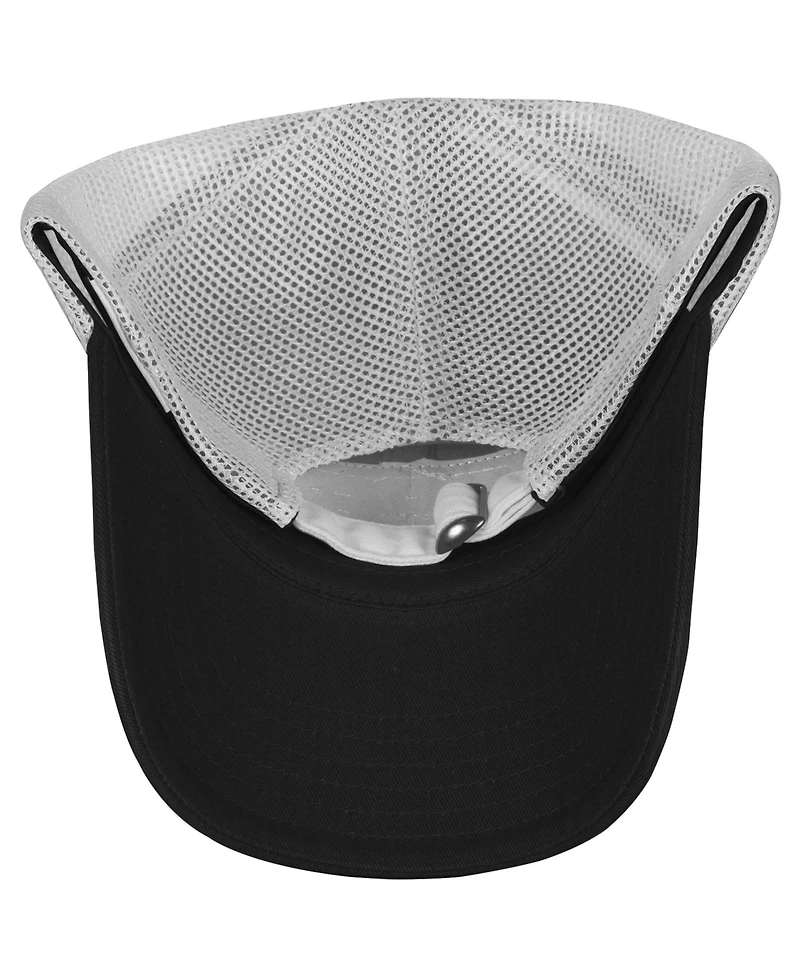 Checkered Flag Sports Women's Gray/White Nascar Pit Box Adjustable Trucker Hat