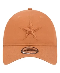 New Era Men's Brown Dallas Cowboys Tonal Color Pack 9TWENTY Adjustable Hat