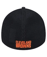 New Era Men's Black Cleveland Browns Active Camo 39THIRTY Flex Hat