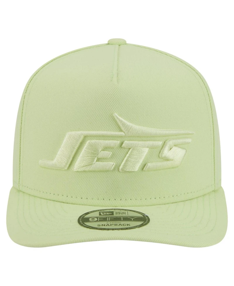 New Era Men's Light Green New York Jets Color Pack 9FIFTY Snapback Hat