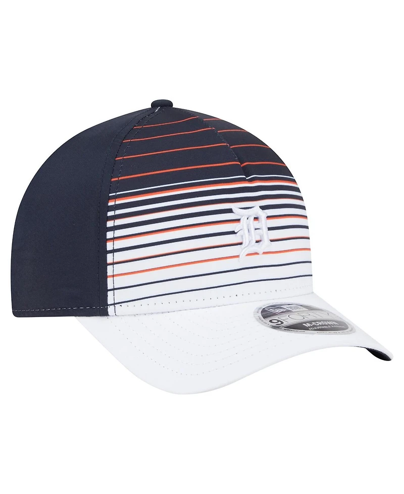 New Era Men's Navy Detroit Tigers Gradient 9FORTY M-Crown Adjustable Hat