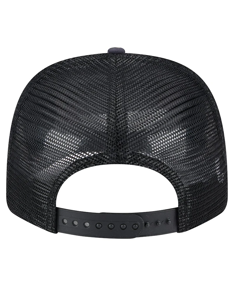 New Era Men's Navy/Black New York Jets Adventure Drinks Pattern 9SEVENTY Stretch-Snap Hat