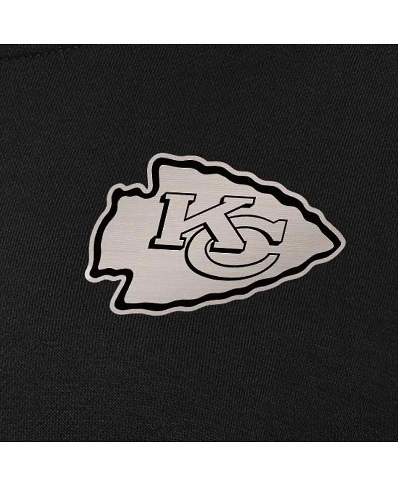 Antigua Women's Black Kansas City Chiefs Victory Pullover Sweatshirt
