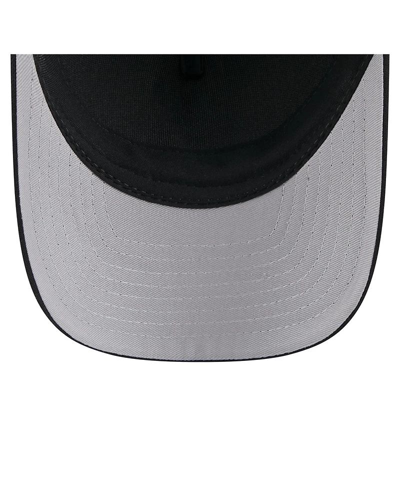 New Era Men's Black Arizona Diamondbacks City Initial 9FORTY A-Frame M-Crown Adjustable Trucker Hat