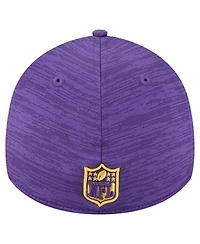 New Era Men's Purple Minnesota Vikings Stripes 39THIRTY Flex Hat