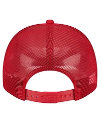 New Era Men's Red Carolina Hurricanes Vintage Team Rope A-Frame 9FIFTY Snapback Hat