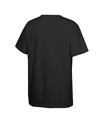 Mitchell & Ness Big Boy's and Girl's Alexander Ovechkin Black Washington Capitals Chalked Up T-Shirt