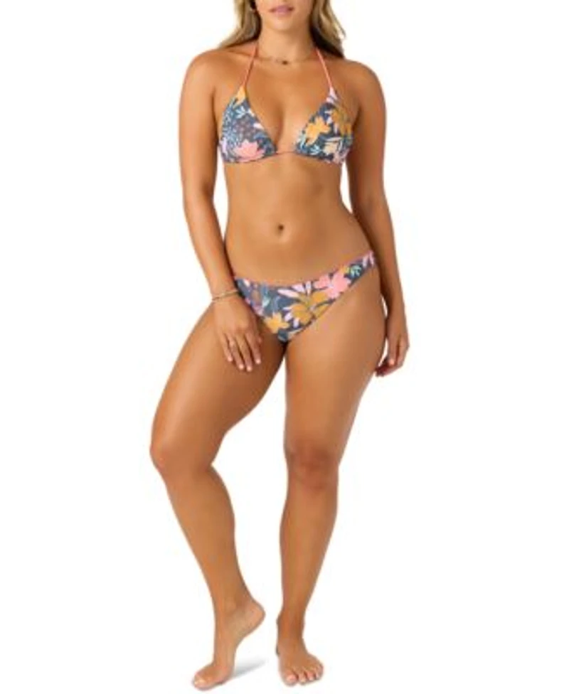 Oneill Womens Mila Floral Venice Reversible Bikini Top Bottoms