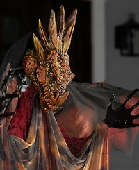 Northlight 70" Lighted and Animated Standing Dragon Man with Sound Halloween Figure