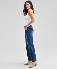 And Now This Women's Seamed Straight-Leg Jeans, Exclusively at Macy's