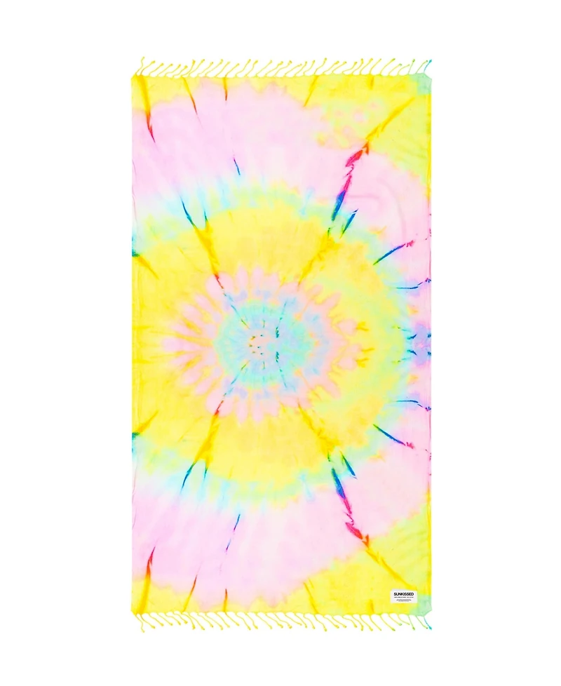 Sunkissed Sand Free Beach Towel - Tie Dye