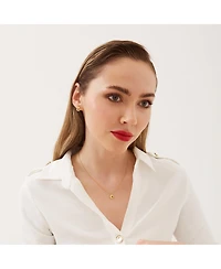 Spero London Dripping Molten Natural Textured Sterling Silver Authentic Earrings