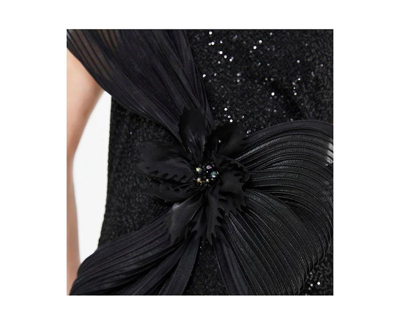 Amri Embellished Sequined Jersey Gown