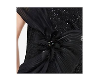 Amri Embellished Sequined Jersey Gown