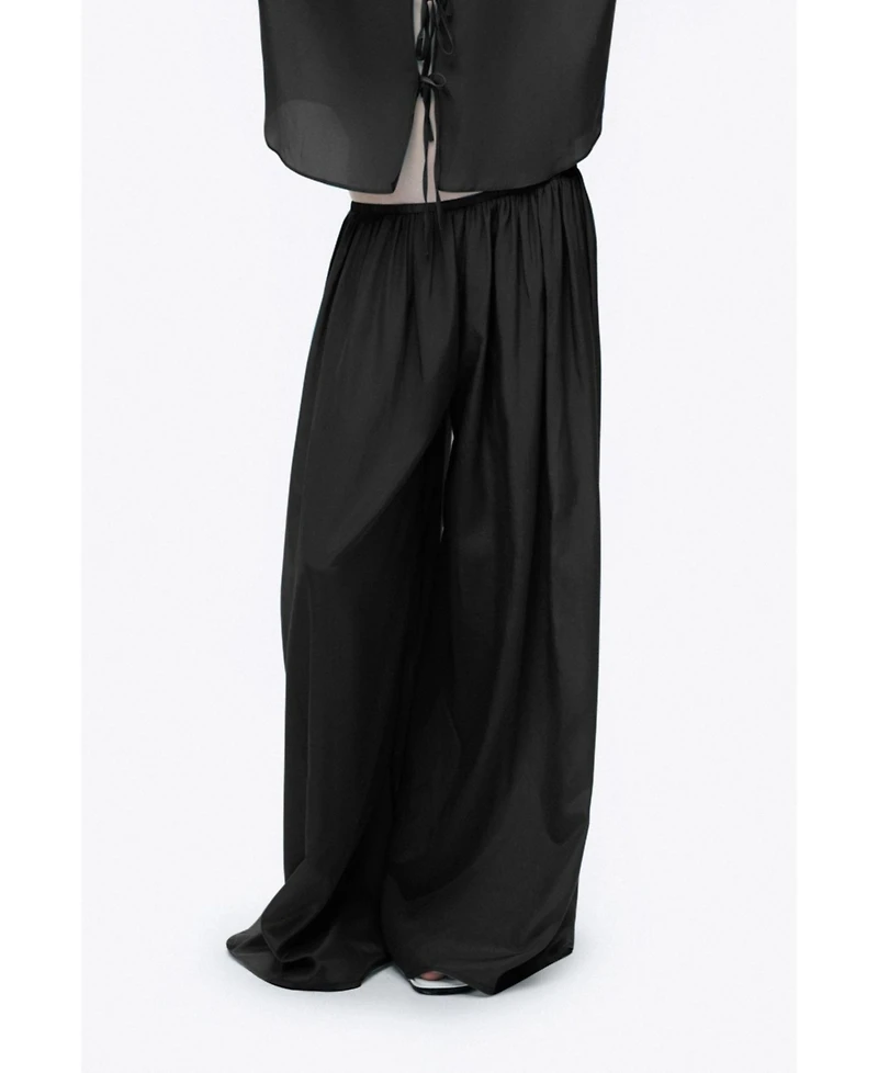 Nocturne Women's Flowy Wide Leg Pants