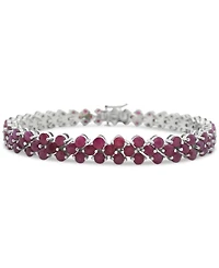 Ruby Flex Bracelet (8-7/8 ct. t.w.) in Sterling Silver
