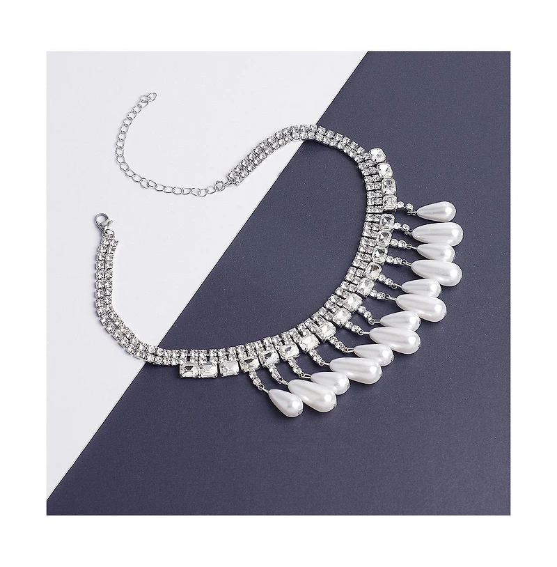 Sohi Women's Drop Statement Necklace