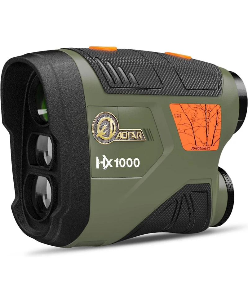Aofar Hx1000 Range Finder for Hunting Archery, 1000 Yards w/ Angle and Horizontal Distance, Shooting Rangefinder for Rifle. Range, Scan, Speed Mode
