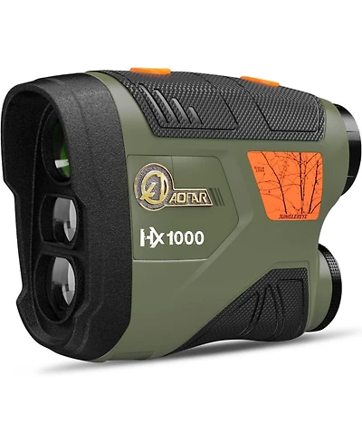 Aofar Hx1000 Range Finder for Hunting Archery, 1000 Yards w/ Angle and Horizontal Distance, Shooting Rangefinder for Rifle. Range, Scan, Speed Mode