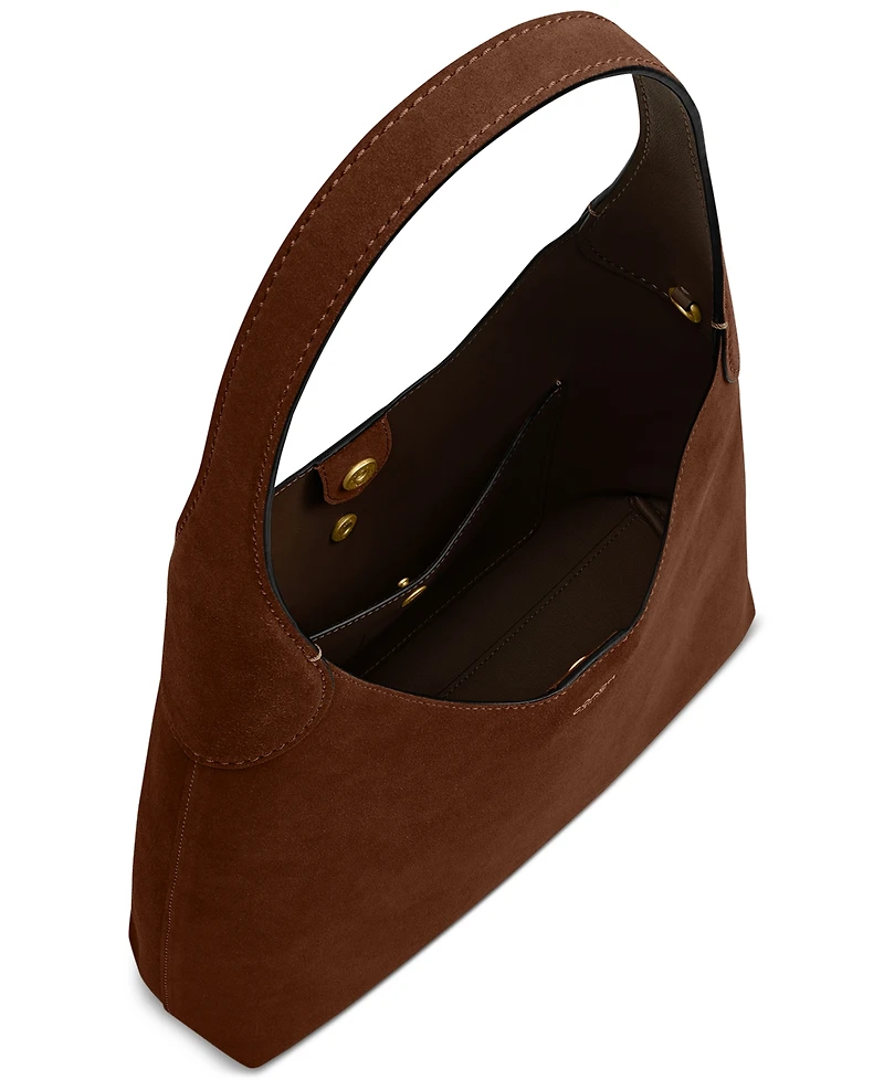 Coach Suede Brooklyn Small Shoulder Bag 28