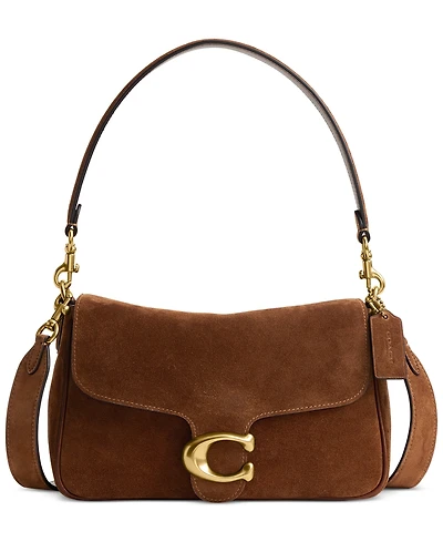 Coach Tabby Small Soft Suede Shoulder Bag
