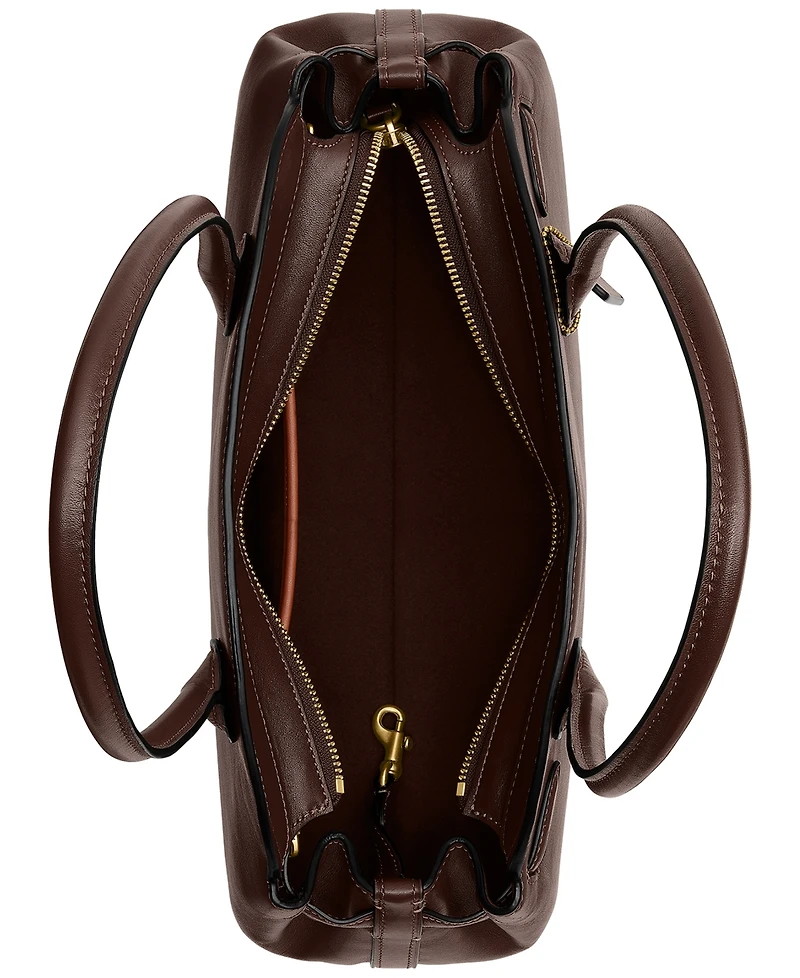 Coach Empire Medium Leather Carryall Bag 34