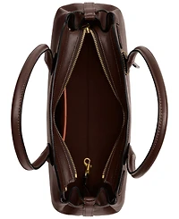 Coach Empire Medium Leather Carryall Bag 34