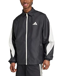 adidas Men's Stadium Colorblocked Logo Jacket