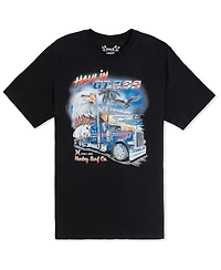 Hurley Men's Haulin' Glass Short Sleeve T-Shirt