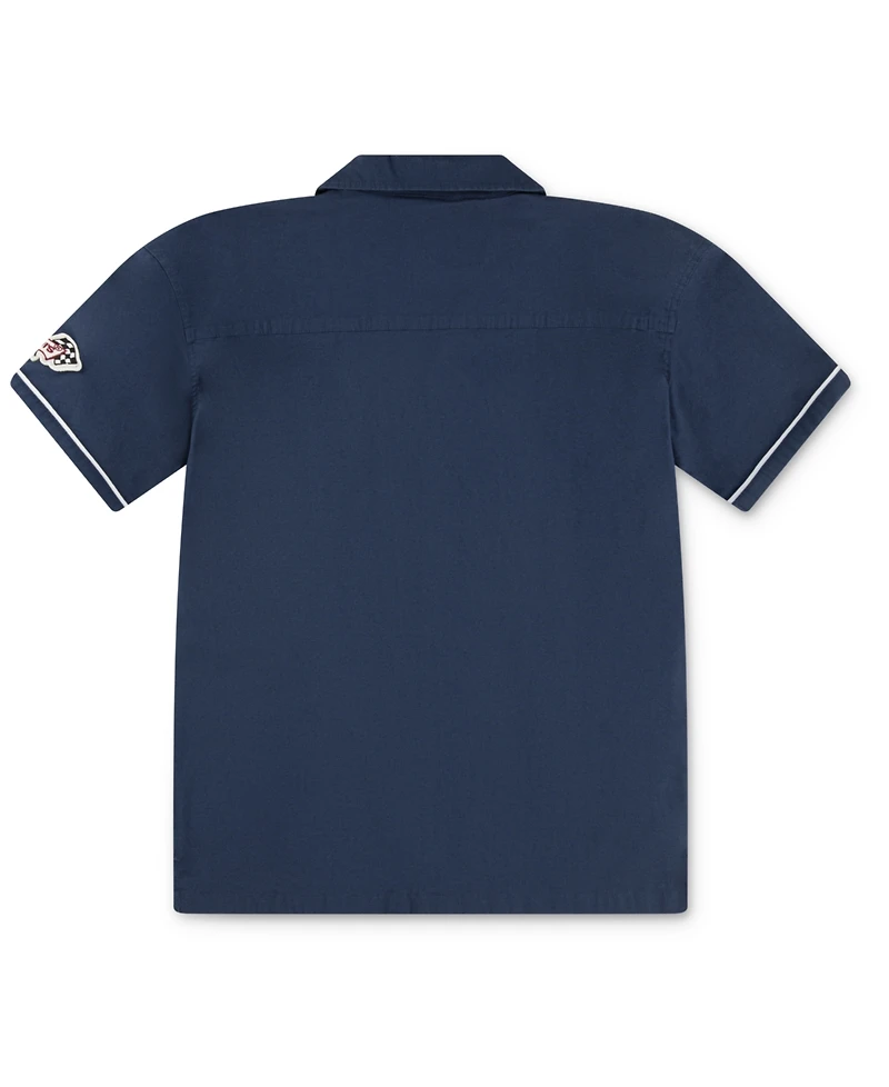Levi's Big Boys Mechanic Short Sleeve Button-Up Shirt