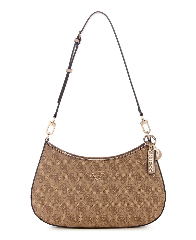 Guess Noelle Small Top-Zip Shoulder Bag